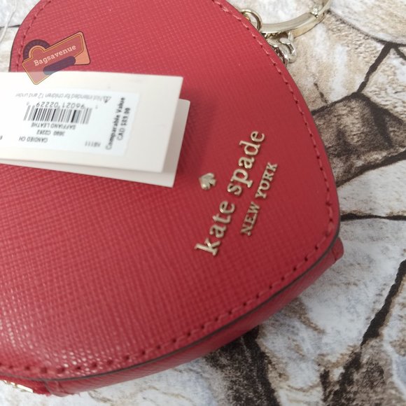 #bagsavenue heart flutter love shack crossbody black coin purse key Kate Spade - Picture 10 of 15